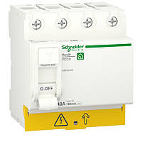 ПЗВ Шнайдер 4Р 40А 100мА AC Resi9 Schneider Electric R9R52440