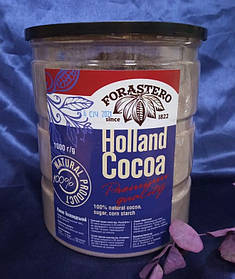 Какао порошок Голландський Holland Cacao Банка 1 кг