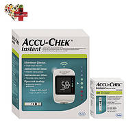 Глюкометр Акку Чек Инстант (Accu Chek Instant) + 50 тест полосок Акку Чек Инстант