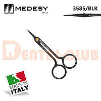Ножницы хирургические прямые с лазерной заточкой Medesy Hi-Tech, Medesy 3585/BLK
