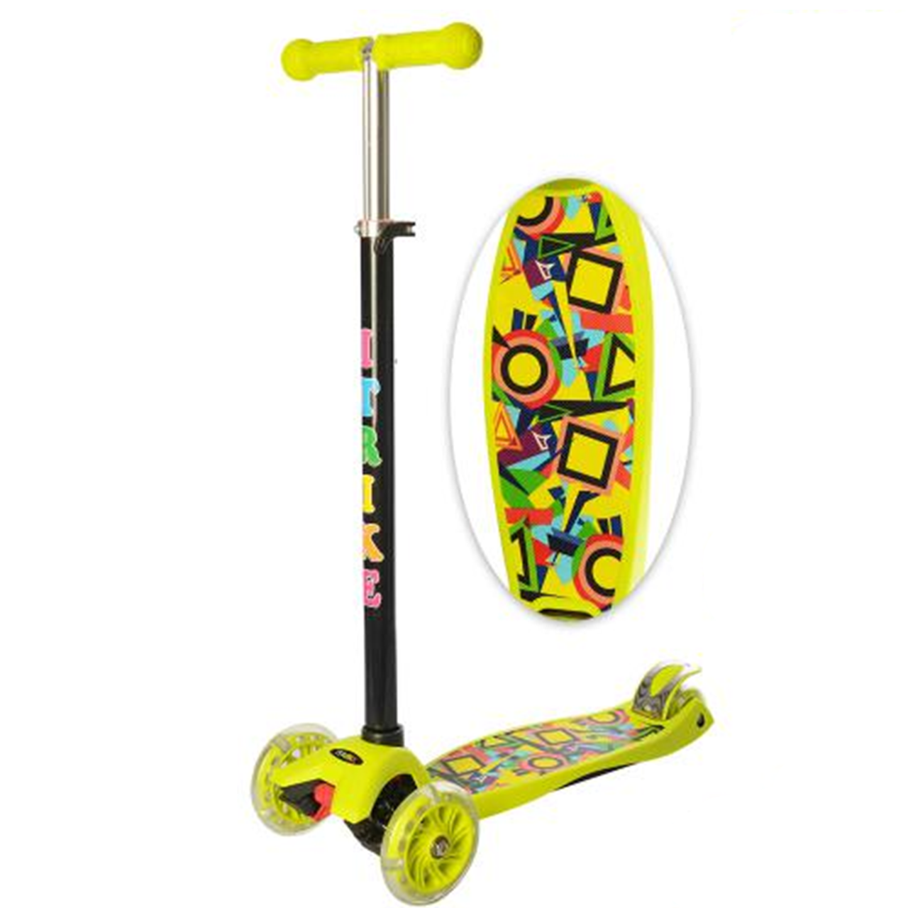 Дитячий самокат iTrike MAXI JR 3-055-GR1 Фігури, фото 1