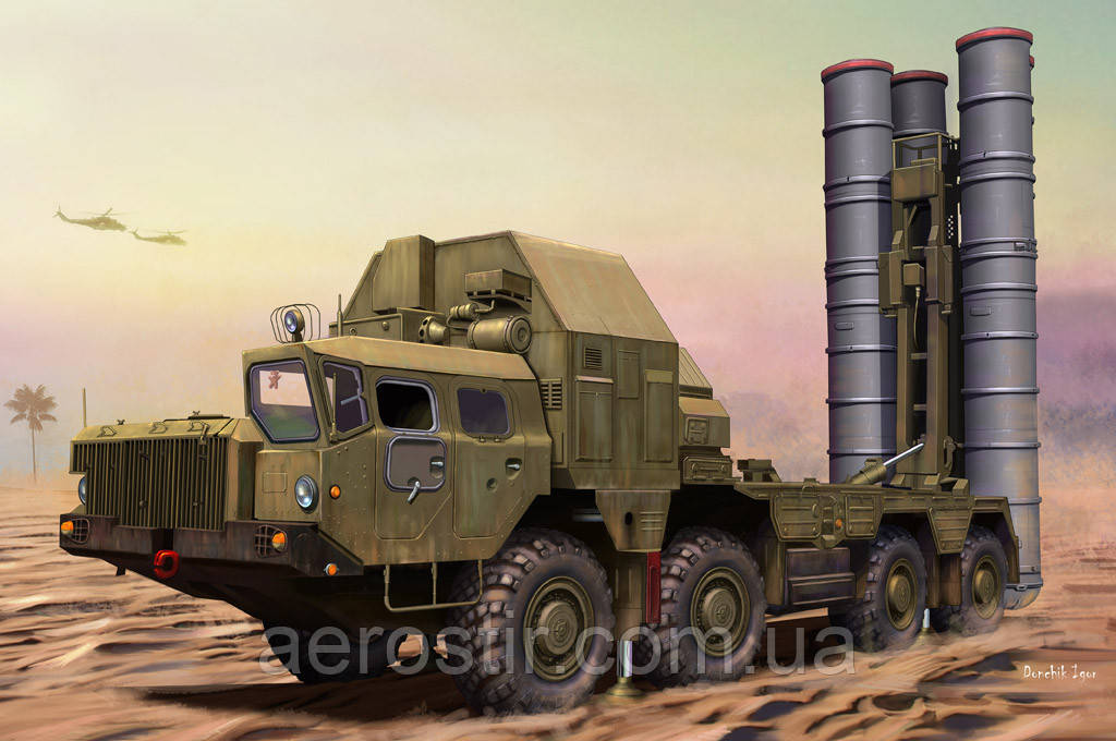 48N6E of 5P85S TEL S-300PMU SA-10 GRUMBLE 1/72 HobbyBoss 82929