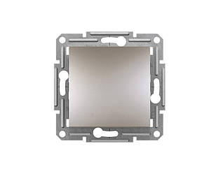 Asfora вимикач 1-клавішний бронза Schneider Electric, EPH0100169