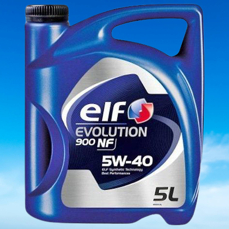 Моторна олива ELF EVOLUTION 900 NF 5W40 RENAULT 213908 (5 л), фото 1