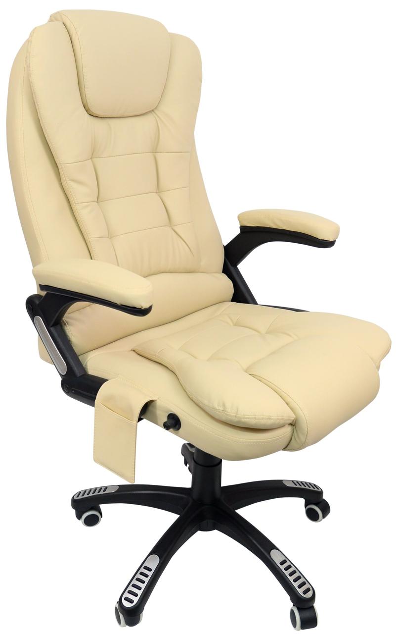 Крісло з масажем Bonro M-8025 Beige (44000000)