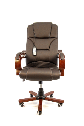 Крісло з масажем Bonro Premier M-8005 Brown (42000009), фото 1
