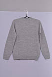 Л-37 Светр для хлопчика Сірий 146, фото 2