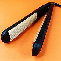 Плойка для гофре волос Gemei GM 2955 (расческа для укладки волос, воздушный стайлер, гофре, утюжок) EN