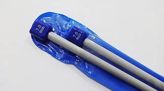 Спиці для в'язання прямі №7 тефлонові 35 см