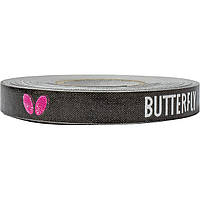 Торцевая лента Butterfly 1,2 см*1000 см Black/Silver