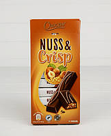 Молочный шоколад с ореховой начинкой и мюслями Choceur Nuss s Crisp 200г (Германия)