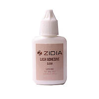 Zidia Latex Free Glue - клей для накладных ресниц, 15 г, прозрачный