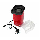 Попкорница Popcorn Maker 1200 Вт / Прилад для приготування попкорну, фото 7