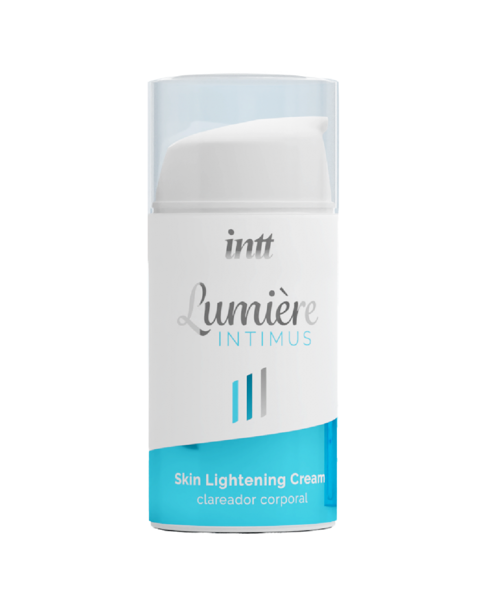 Крем для освітлення шкіри Intt Lumiere (15 мл) для всього тіла і інтимних зон, накопичувальний ефект Кітті