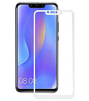 Захисне скло Lion для Huawei P Smart Plus 3D Perfect Protection Full Glue, White