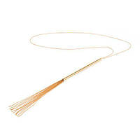 Ланцюжок-батіг на шию Bijoux Indiscrets MAGNIFIQUE Necklace Whip - Gold, прикраса для тіла  Кітті