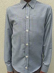 Сорочка дитяча зелена довгий рукав