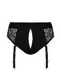 Мереживні трусики для страпона з підв’язками для панчіх Strap-On-Me DIVA HARNESS - L kitty.in.ua, фото 4
