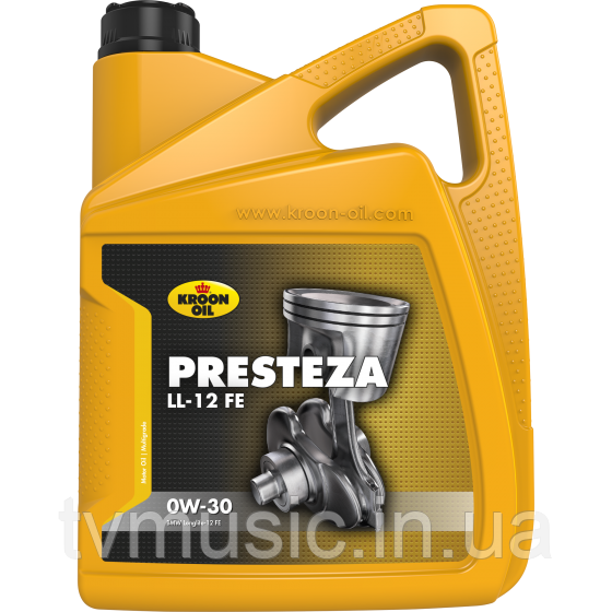 Масло моторное KROON OIL Presteza LL-12 FE 0W-30 5 л