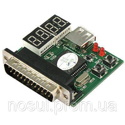 PHOENIX BIOS POST (LPT USB) 4 цифр. + индикатор состояния пост карта для диагностики ноутбуков USB и LPT инте - фото 3 - id-p1491797498