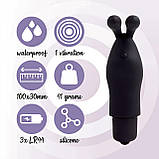 Вібратор на палець FeelzToys Magic Finger Vibrator Black kitty.in.ua, фото 5