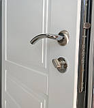 Двері вхідні в квартиру Шарм двоколірна Ваш ВиД Білий 860/960х2050х75 Ліве/Праве, фото 5