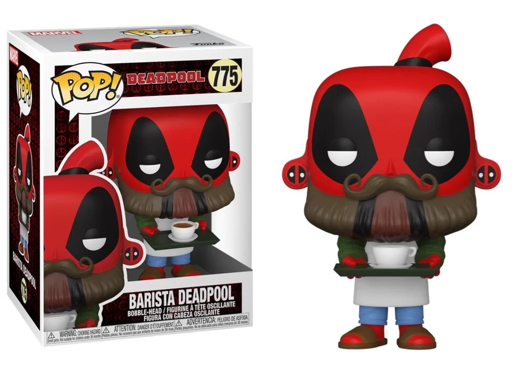 Фігурка Funko Pop Фанко Поп Дедпул Баріста Barista Deadpool 10 см FP DP 775, фото 1