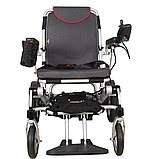 Легка складана електрична коляска для інвалідів MIRID D6034. Складається з допомогою пульта., фото 5