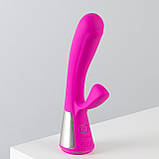 Інтерактивний вібратор-кролик Ohmibod Fuse for Kiiroo Pink (м'ята упаковка) Кітті, фото 6