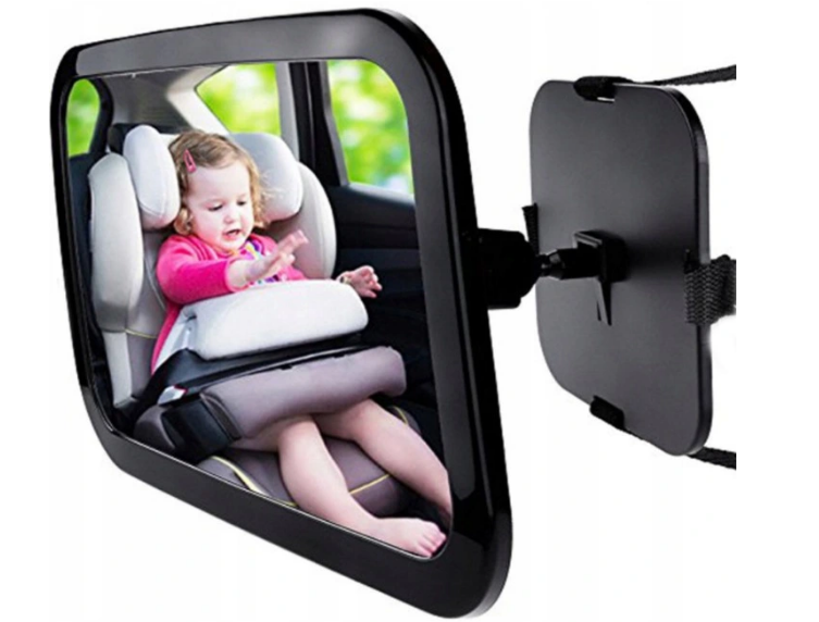 Автомобільне дзеркало для спостереження за дитиною 30х19 см