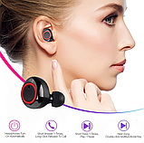 Навушники Y50 TWS Bluetooth 5,0 Бездротові з Сенсорним Керуванням Стереозвук (чорний), фото 5