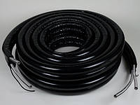 Труба гофрированная нерж(SUS304) TWIN DN 16 в каучуковой изоляции с кабелем бухта 20 м