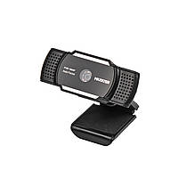 Веб камера USB 2.0, FullHD 1920x1080, Auto-Focus, черный цвет Maxxter WC-FHD-AF-01 - MegaLavka
