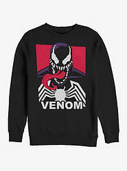 Світшот чорний LOYS Marvel Venom Tri Color Sweatshirt