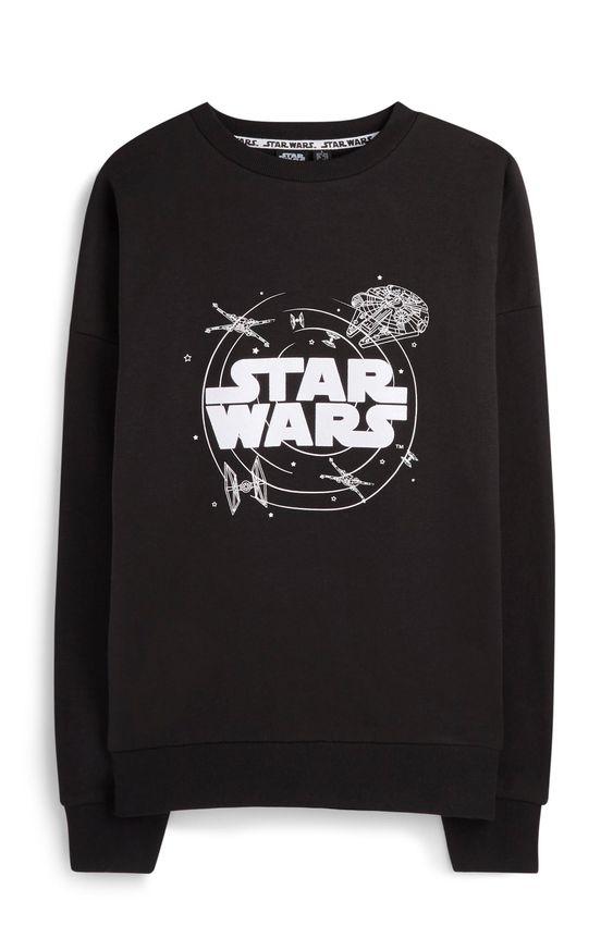 Світшот чорний LOYS Star Wars Stand XS