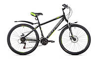 Велосипед горный спортивный 26 Intenzo Master 17 черно-зеленый