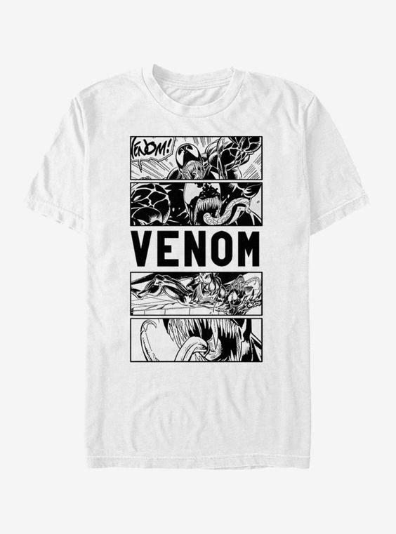 Футболка біла LOYS фільми Marvel Venom Panels XS