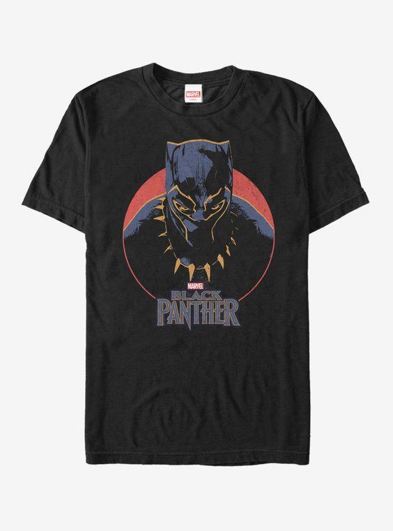 Футболка чорна LOYS фільми Marvel Black Panther XS