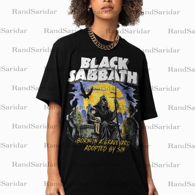 Футболка чорна LOYS Rock Band Black Sabbath Tee S