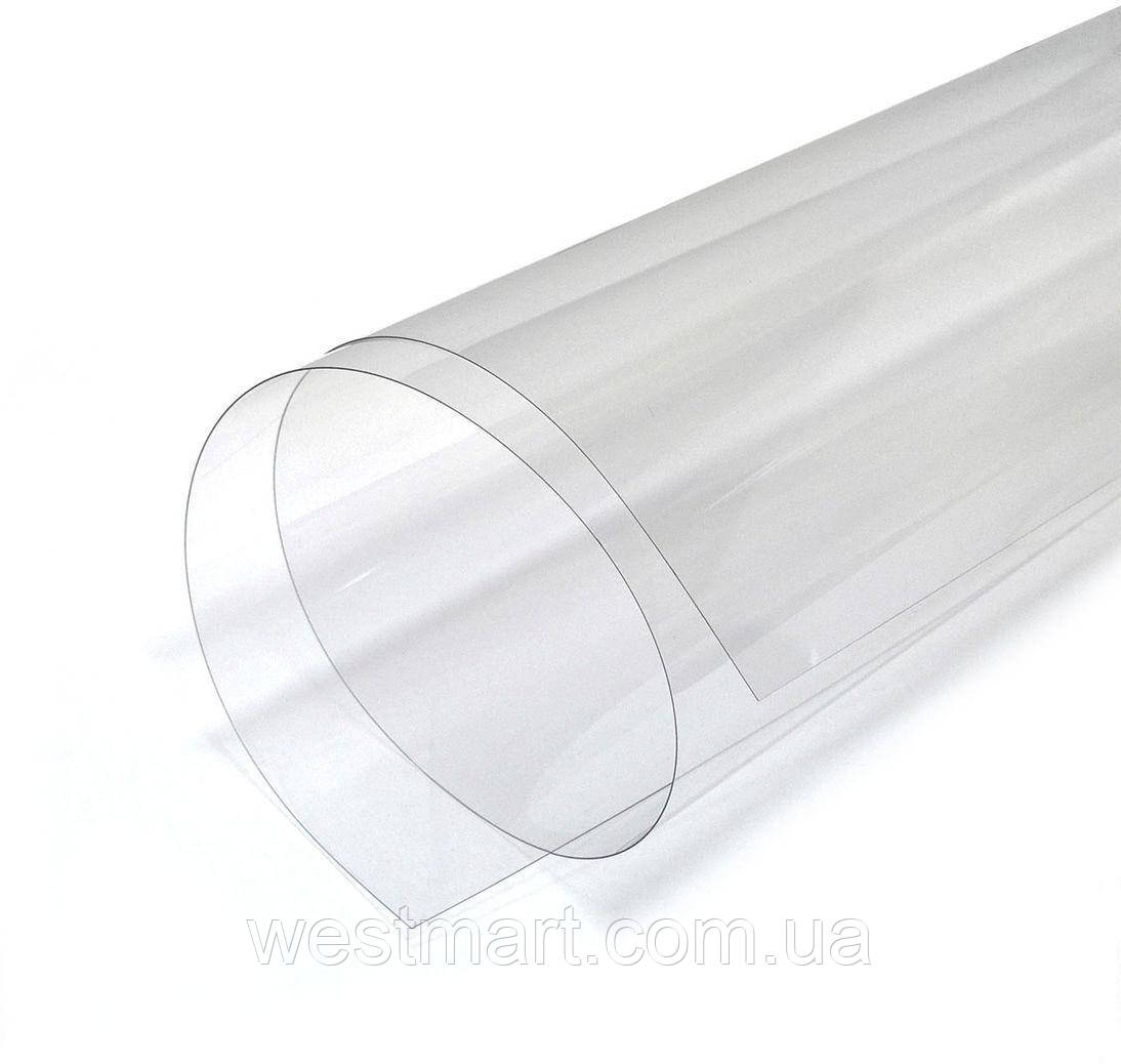 Тонкий листовий пластик прозорий ПВХ Pentaprint 0,15 мм лист 1000х1400мм