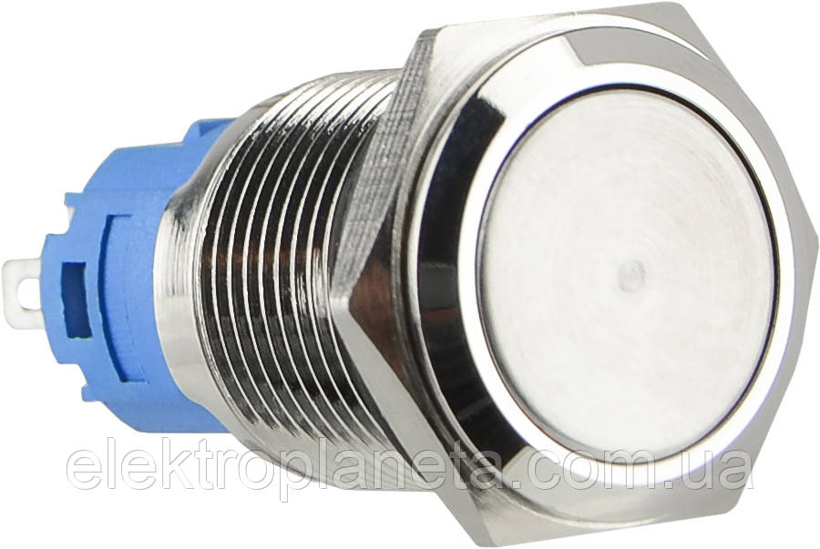 TYJ 16-211 Кнопка металева пласка, 1NO+1NC. A0140010088
