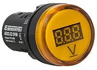 Цифровой измеритель напряжения AD22-22DVM DC 5-30В (желтый) A0190010013