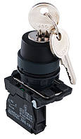 TB5-AG41 Кнопка управления поворотная с ключом двухпозиционная A0140010154