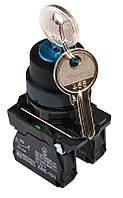 TB5-AG33 Кнопка управления поворотная с ключом трехпозиционная A0140010155