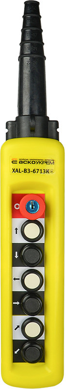 Пост кнопковий тельферний пост  XAL-B3-6713К з ключем  A0140050022 A0140050022