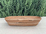 Кошик «У Форма Овальний великий «для розкладання тіста, фото 2