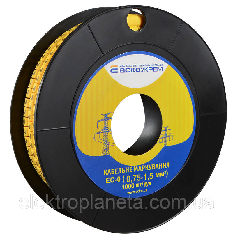 Маркування EC-0 0,75-1,5 кв.мм2 "7" A0150080040, фото 1