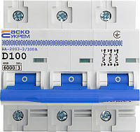 Автоматический выключатель автомат защиты УКРЕМ ВА-2003 3р 100А АСКО A0010030004