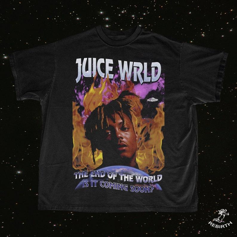 Футболка чорна LOYS Juice WRLD Легенда XS