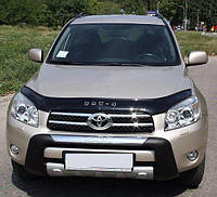 Дефлектор на капот (мухобойки) Toyota RAV4 2006-2010